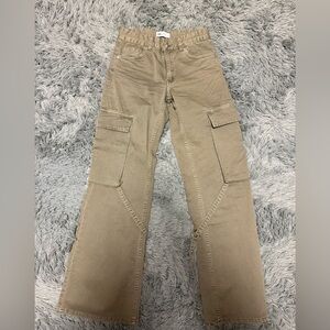 Zara Green Cargo Pants (size 0)